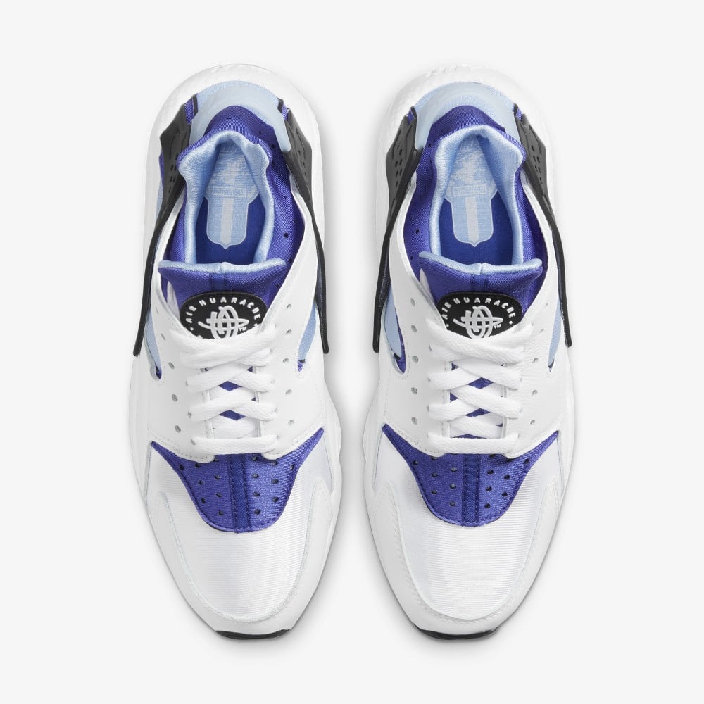 White black and purple huaraches sales